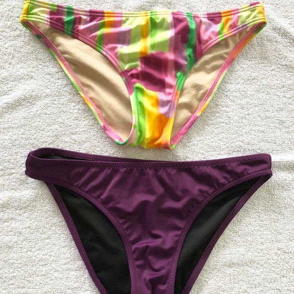Victoria’s Secret Bikini Bottoms LOT of 2 Sz S EUC